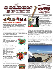 September 2011 news letter