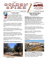 August 2207 news letter