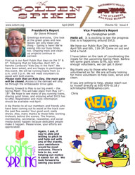 April  2025 news letter